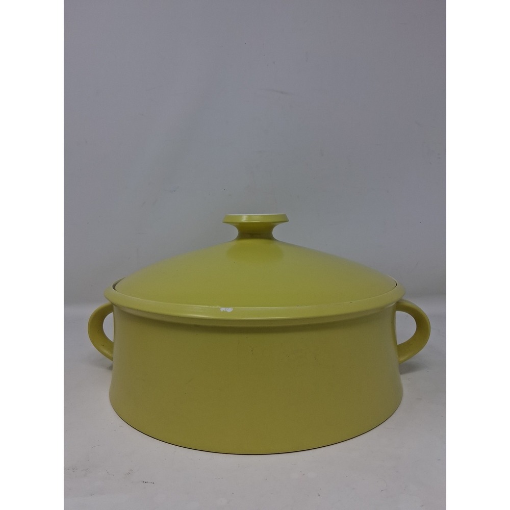 Vtg Mikasa Ben Seibel Yellow White 692 Covered Baking Dish Goldfinch Japan 3×9